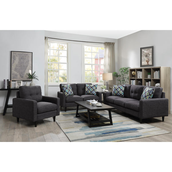 Coaster Furniture Watsonville 552001 3 pc Living Room Set IMAGE 1