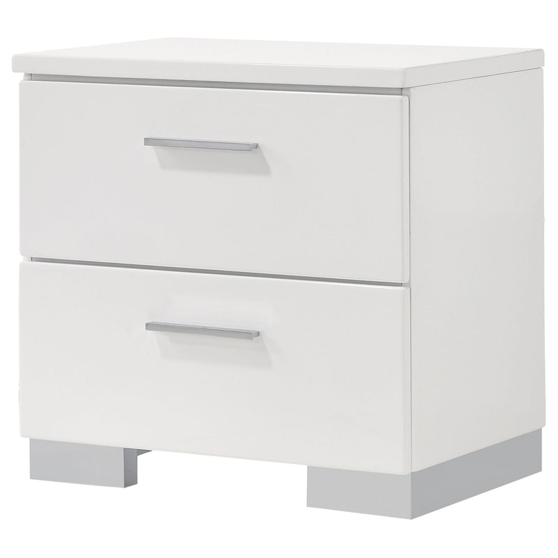 Coaster Furniture Felicity 2-Drawer Nightstand 203502 IMAGE 3