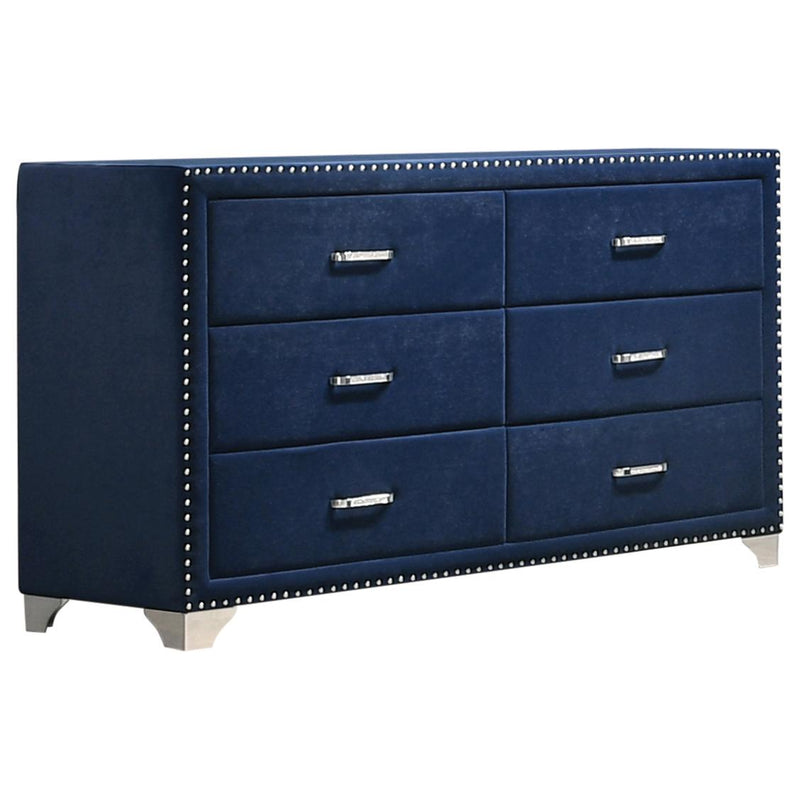  Coaster Furniture Melody 223371Q 6 pc Queen Panel Bedroom Set IMAGE 2