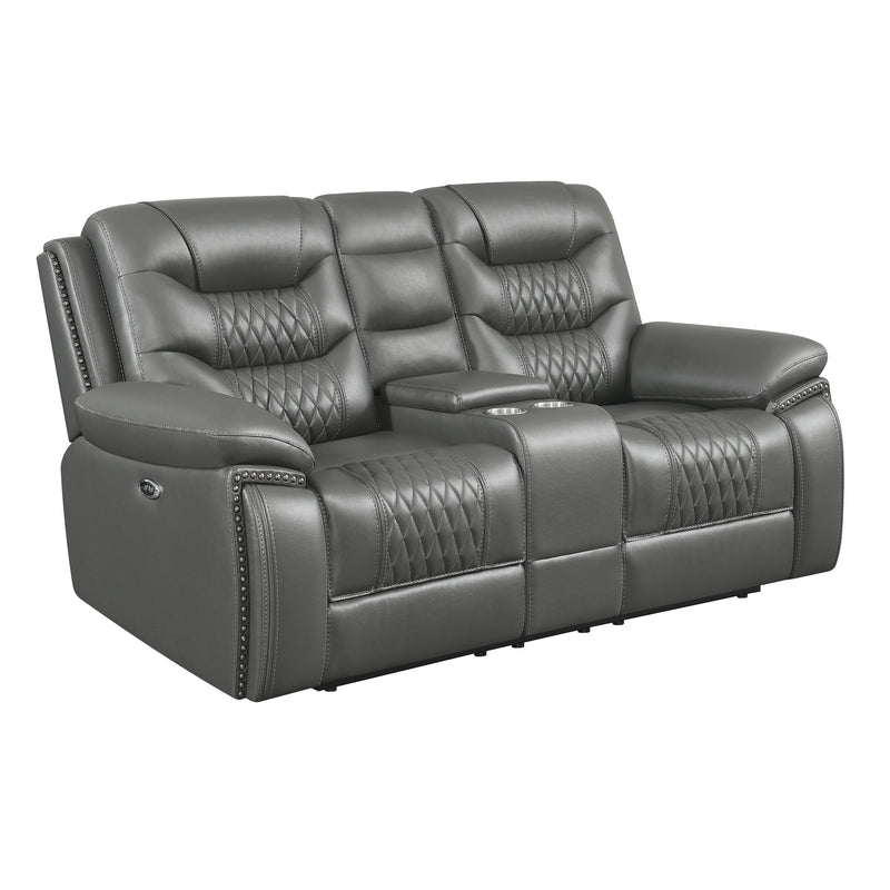 Coaster Furniture Flamenco 610204P 3 pc Power Reclining Living Room Set IMAGE 4