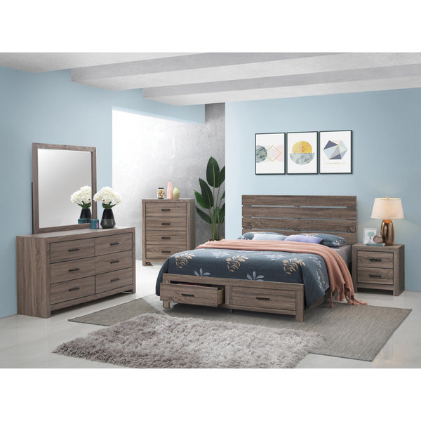 Coaster Furniture Brantford 207040KE 6 pc King Panel Bedroom Set IMAGE 1