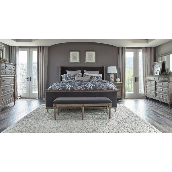 Coaster Furniture Alderwood 223121KE 7 pc King Panel Bedroom set IMAGE 1