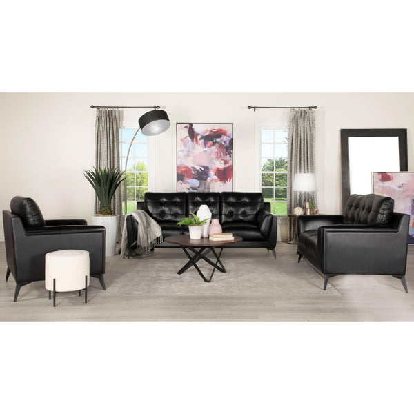 Coaster Furniture Moira 51113 3 pc Living Room Set IMAGE 1