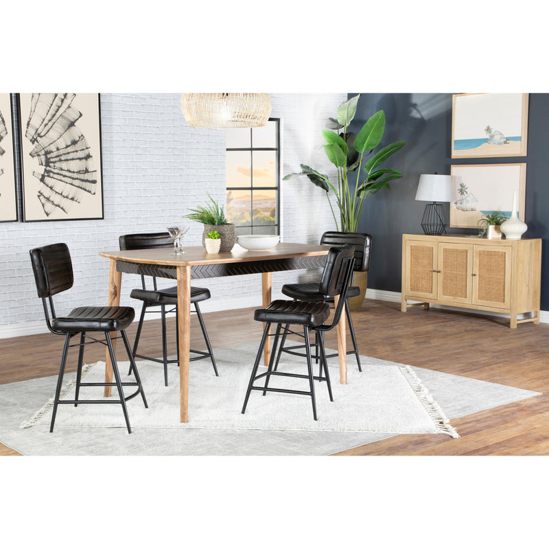 Coaster Furniture Partridge 110578-S5E 5 pc Counter Height Dining Set IMAGE 1