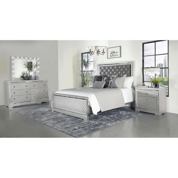 Coaster Furniture Eleanor 223461KE-S4 6 pc King Upholstered Bedroom Set IMAGE 1