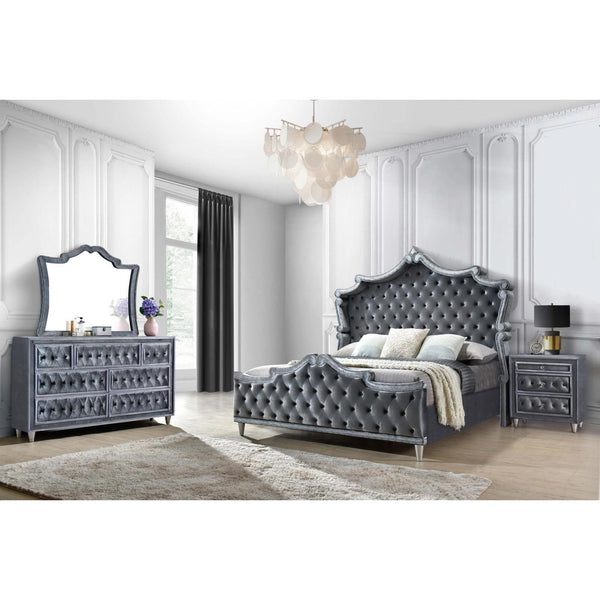 Coaster Furniture Antonella 223581KW-S4 6 pc California King Upholstered Bedroom Set IMAGE 1