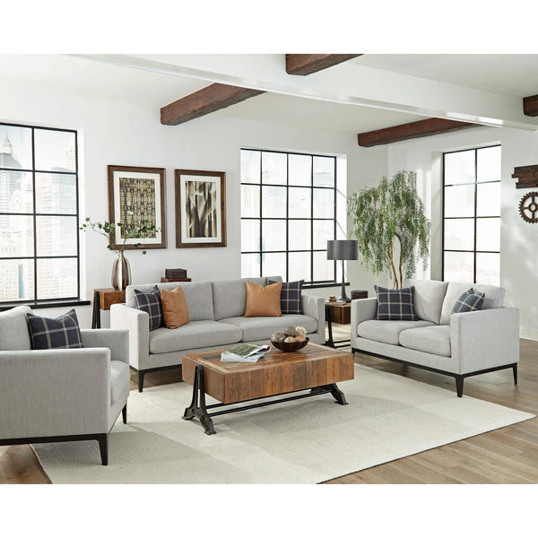  Coaster Furniture Apperson 508681-S3 3 pc Living Room Set IMAGE 1