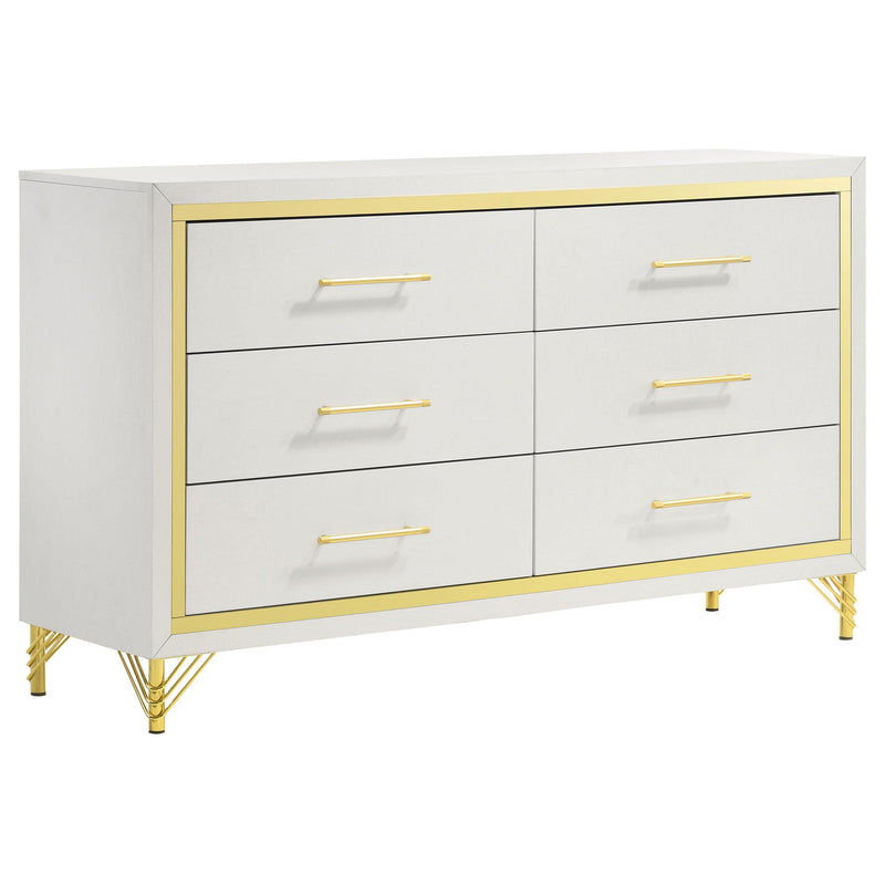  Coaster Furniture Lucia 224731KE-S5 7 pc King Panel Bedroom Set IMAGE 4