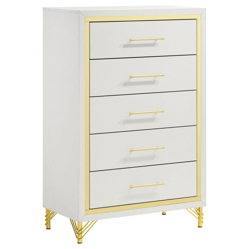  Coaster Furniture Lucia 224731KE-S5 7 pc King Panel Bedroom Set IMAGE 6
