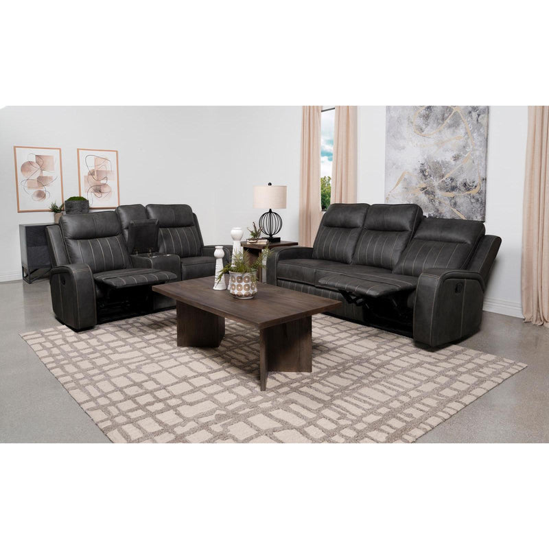 Coaster Furniture Raelynn 603191-S2 2 pc Reclining Living Room Set IMAGE 2