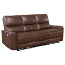  Coaster Furniture Greenfield 610264P-S3 3 pc Power Reclining Living Room Set IMAGE 3
