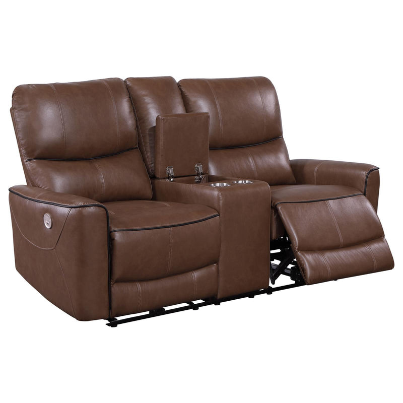 Coaster Furniture Greenfield 610264P-S3 3 pc Power Reclining Living Room Set IMAGE 4