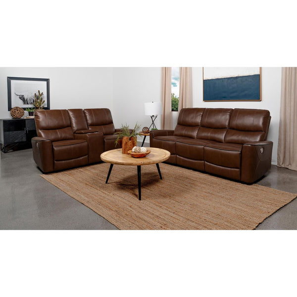 Coaster Furniture Greenfield 610264P-S2 2 pc Power Reclining Living Room Set IMAGE 1