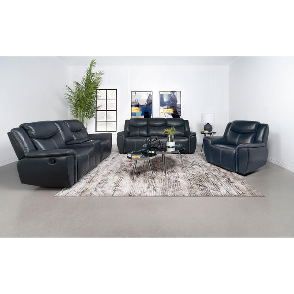 Coaster Furniture Sloane 610271-S3 3 pc Reclining Living Room Set IMAGE 1