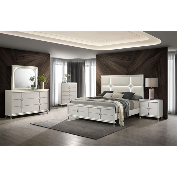  Coaster Furniture Olivia 224951Q-S5 7 pc Queen Panel Bedroom Set IMAGE 1