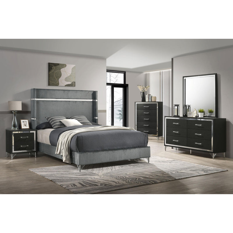  Coaster Furniture Lucia 224991Q-S5 7-piece Queen Panel Bedroom Set IMAGE 1