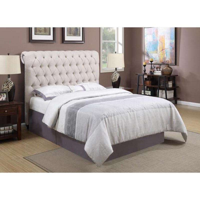 Coaster Furniture Devon California King Upholstered Platform  Bed 300525KW IMAGE 5