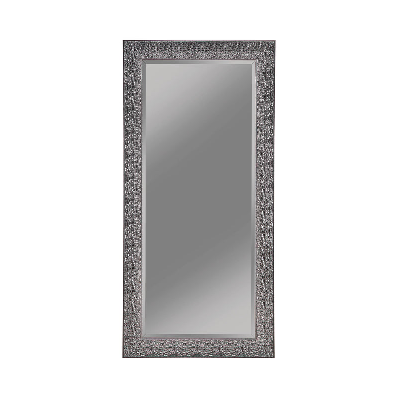 Coaster Furniture Rollins 901999 32 x 66 Inch Rectangular Floor Mirror - Black IMAGE 1