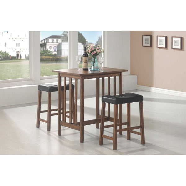 Coaster Furniture 3 pc Counter Height Dinette 130004 IMAGE 1