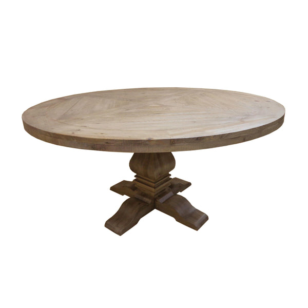 Coaster Furniture Round Florence Dining Table with Pedestal Base 180200 IMAGE 1