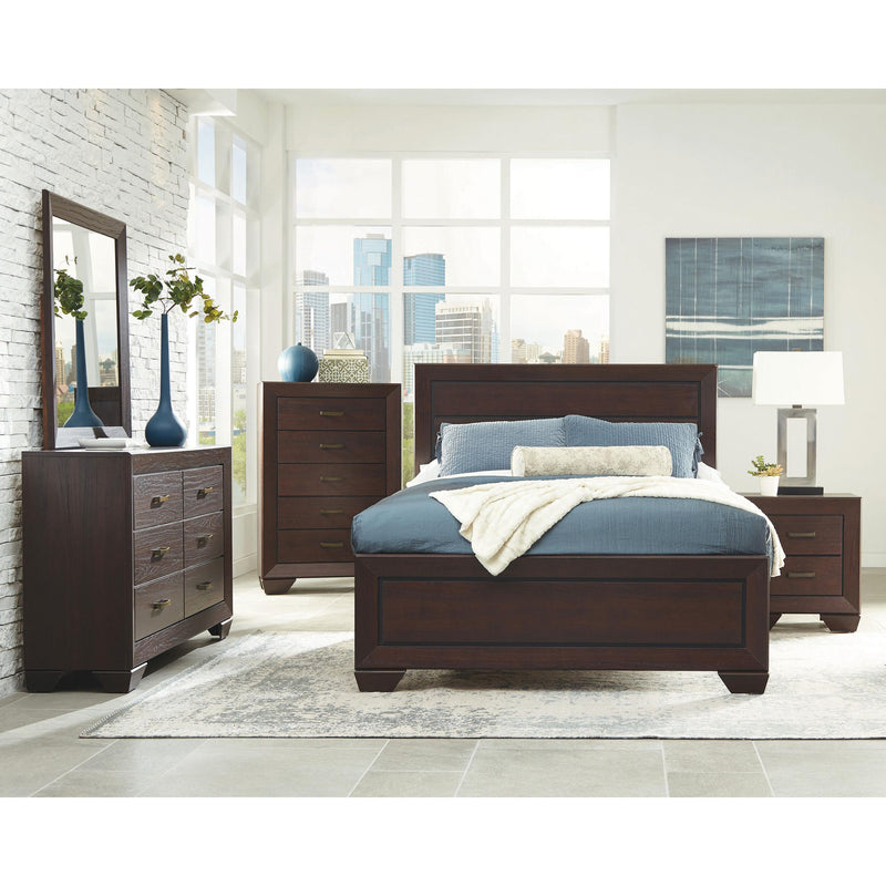  Coaster Furniture Kauffman 204393 6-Drawer Dresser - Dark Cocoa IMAGE 10
