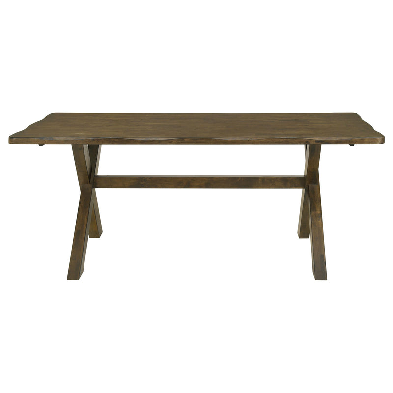 Coaster Furniture Alston Dining Table with Trestle Base 106381 IMAGE 2