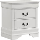  Coaster Furniture Louis Philippe 202441T-S4 6 pc Twin Sleigh Bedroom Set IMAGE 3