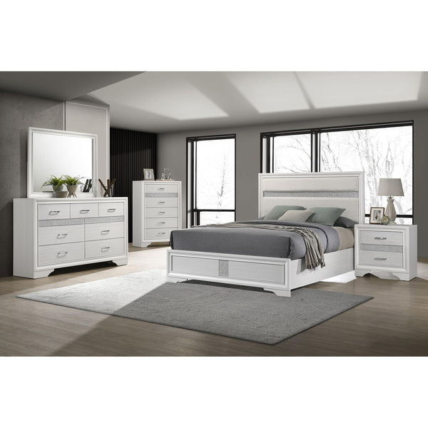  Coaster Furniture Miranda 205110KW-S5 7 pc California King Bedroom Set IMAGE 1