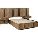  Coaster Furniture Terrace 224900Q-S5P 7 pc King Wall Panel Bedroom Set IMAGE 2