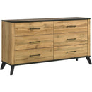  Coaster Furniture Kaywood 225001KE-S4 6 pc King Panel Bedroom Set IMAGE 4