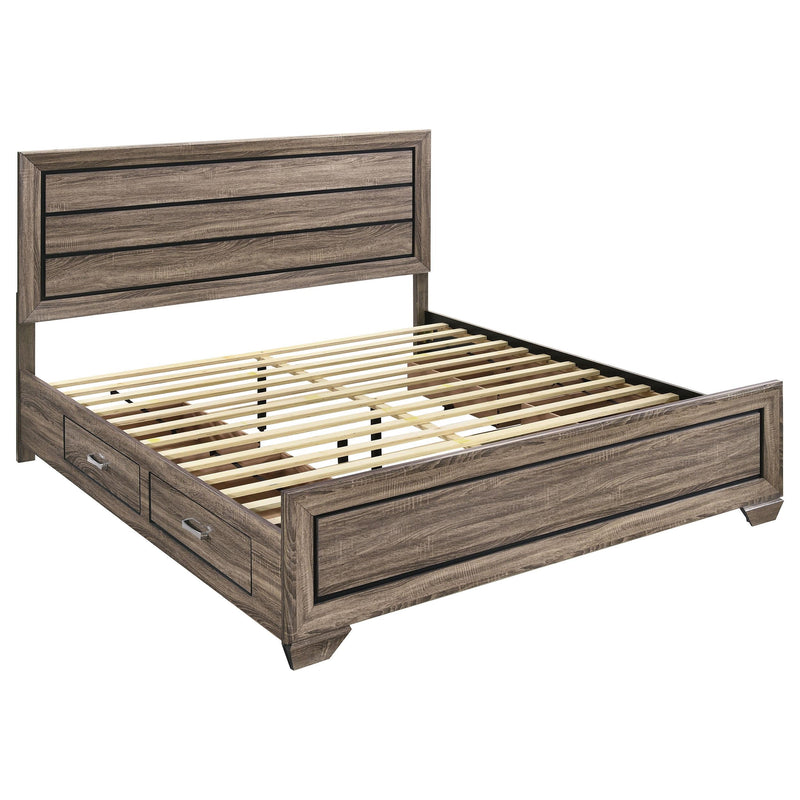 Coaster Furniture Kauffman King Panel Bed with Storage 204190KE IMAGE 1