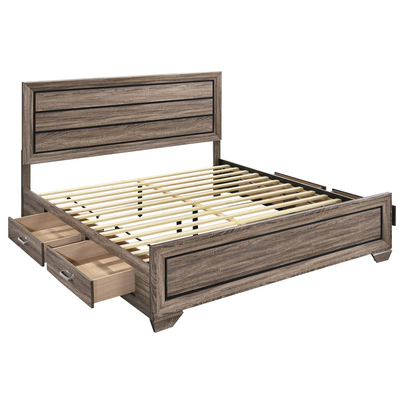 Coaster Furniture Kauffman King Panel Bed with Storage 204190KE IMAGE 2