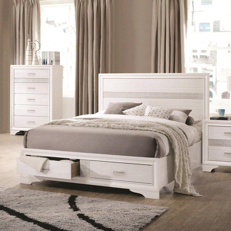 Coaster Furniture Miranda Queen Bed with Storage 205111Q IMAGE 2