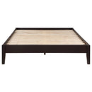  Coaster Furniture Hounslow 300555KE Eastern King Universal Platform Bed - Cappuccino IMAGE 4