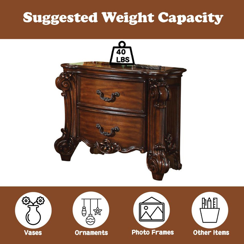 Acme Furniture Vendome 22003 Nightstand IMAGE 5