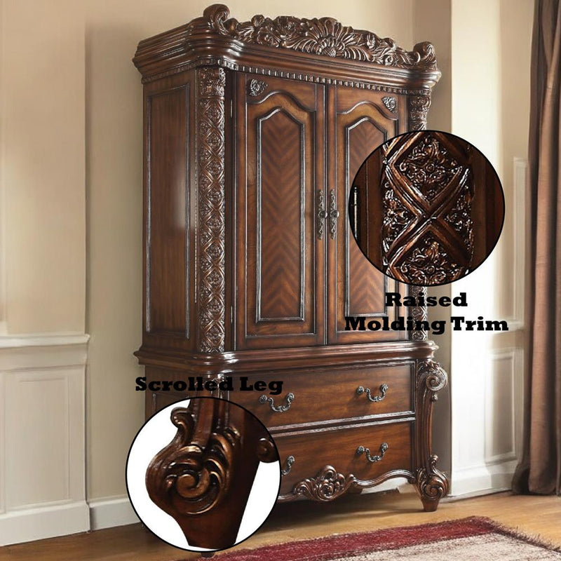 Acme Furniture Vendome 22007 Wardrobe/TV Armoire IMAGE 5