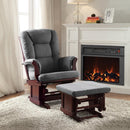 Acme Furniture Aeron 59338 Glider Chair & Ottoman IMAGE 7