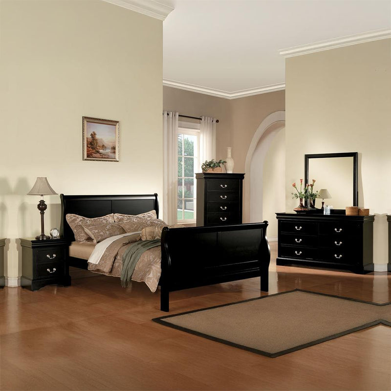 Acme Furniture Louis Philippe III 19500Q Queen Bed IMAGE 3