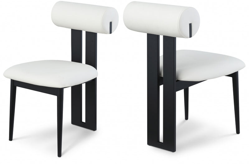 922Cream-C Dario Faux Leather Dining Chair