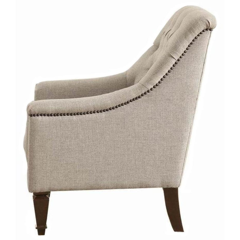 Coaster Furniture Avonlea Stationary Fabric Chair 505643 IMAGE 3