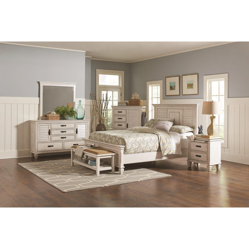 Coaster Furniture Franco King Panel Bed 205331KE IMAGE 2