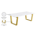 Meridian Cameron Gold Coffee Table IMAGE 4