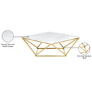 Meridian Mason Gold Coffee Table IMAGE 4