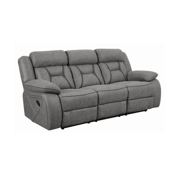 Coaster Furniture Higgins Reclining Leatherette Sofa 602261 IMAGE 1