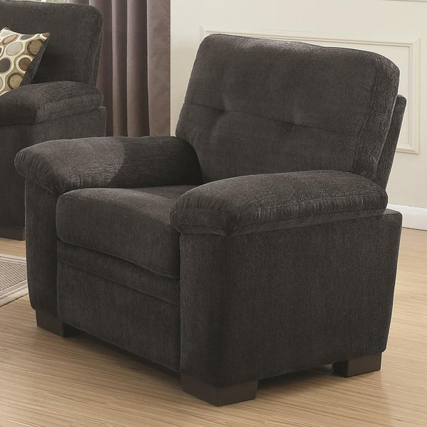 Coaster Furniture Fairbairn Stationary Fabric Chair 506586 IMAGE 1