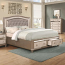 Coaster Furniture Bling Game Queen Upholstered Bed with Storage 204180Q IMAGE 2