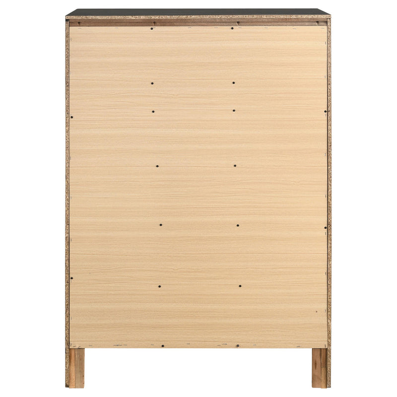  Coaster Furniture Miranda 206365 5-Drawer Bedroom Chest - Black IMAGE 6
