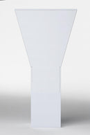 Triangular Design Curio w/ Shelves, Drawers & LED Lights 6625-CUR