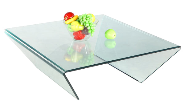 72102 -Luxe  All Glass Coffee Table