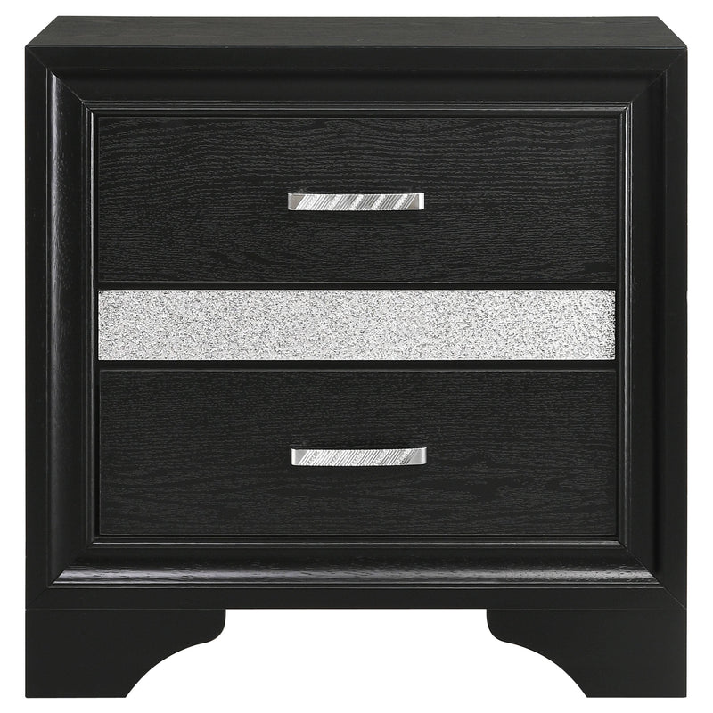 Coaster Furniture Miranda 2-Drawer Nightstand 206362 IMAGE 2